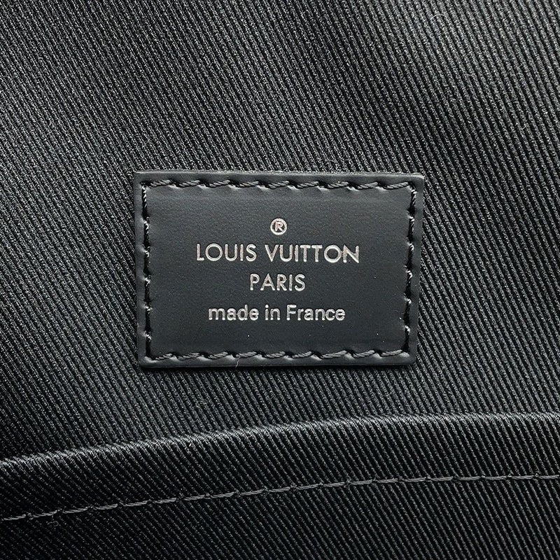 ルイヴィトン ビジネスバッグ モノグラム・エクリプス ブリーフケース・エクスプローラー M43279 フラグメント 黒 ブラック 2way