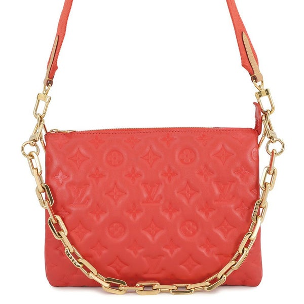 ルイヴィトン ショルダーバッグ ラムスキン/モノグラム クッサンPM M57792 LOUIS VUITTON 3way