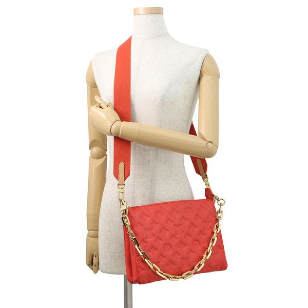 ルイヴィトン ショルダーバッグ ラムスキン/モノグラム クッサンPM M57792 LOUIS VUITTON 3way