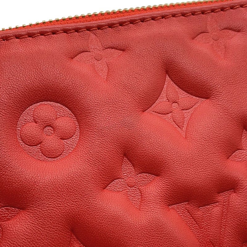 ルイヴィトン ショルダーバッグ ラムスキン/モノグラム クッサンPM M57792 LOUIS VUITTON 3way