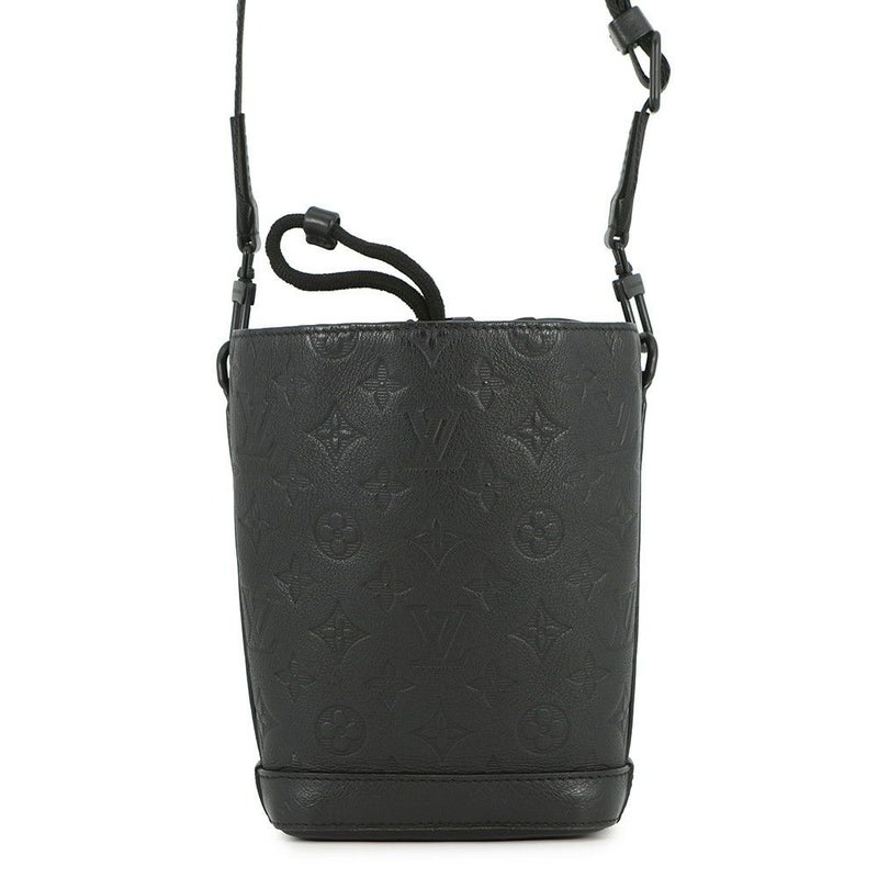 ルイヴィトン ショルダーバッグ モノグラム・シャドウ ノエ・スリング M82248 ボディバッグ ブラック 黒