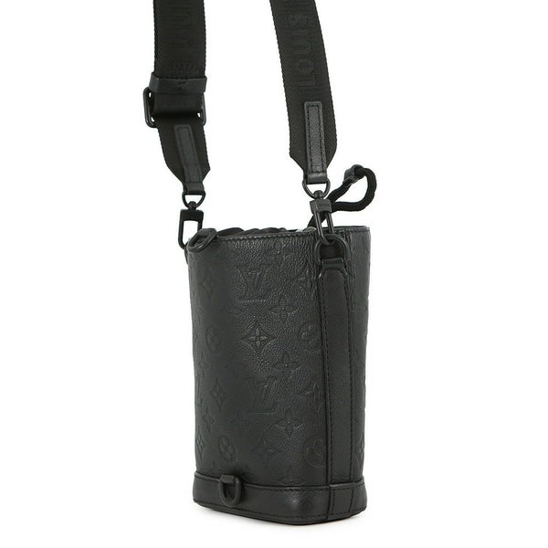 ルイヴィトン ショルダーバッグ モノグラム・シャドウ ノエ・スリング M82248 ボディバッグ ブラック 黒