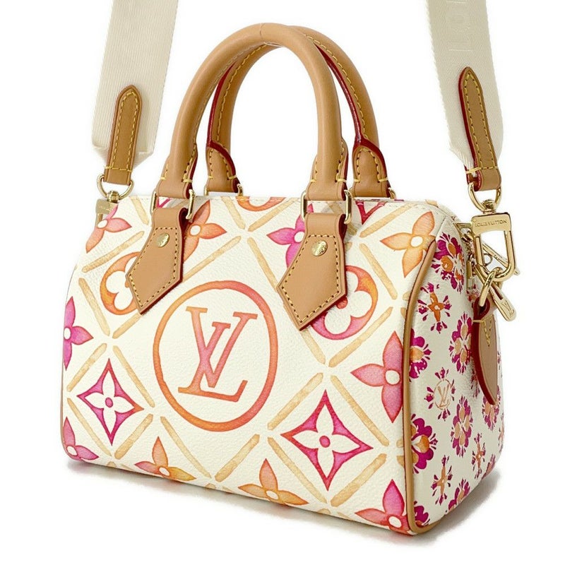 ルイヴィトン ハンドバッグ モノグラム・タイル/バイ・ザ・プール スピーディ・バンドリエール20 M11209 ヴィトン 2wayショルダーバッグ