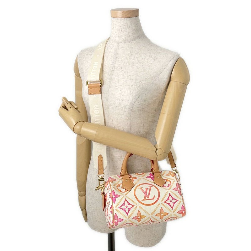 ルイヴィトン ハンドバッグ モノグラム・タイル/バイ・ザ・プール スピーディ・バンドリエール20 M11209 ヴィトン 2wayショルダーバッグ