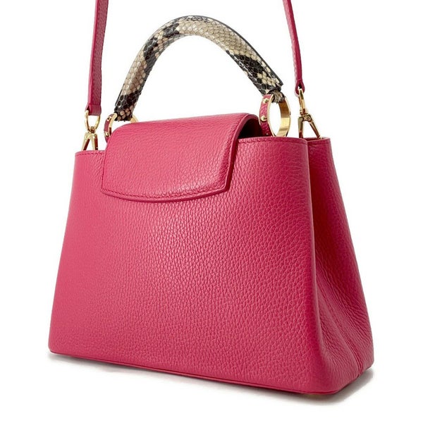 ルイヴィトン ハンドバッグ トリヨンレザー パイソン カプシーヌBB N90088 LOUIS VUITTON 2wayショルダーバッグ