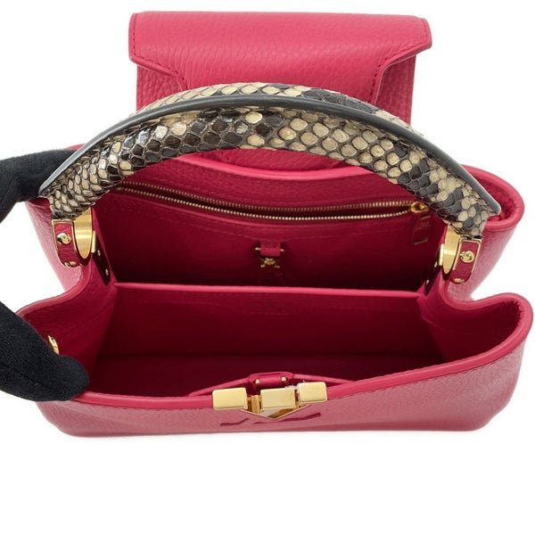 ルイヴィトン ハンドバッグ トリヨンレザー パイソン カプシーヌBB N90088 LOUIS VUITTON 2wayショルダーバッグ