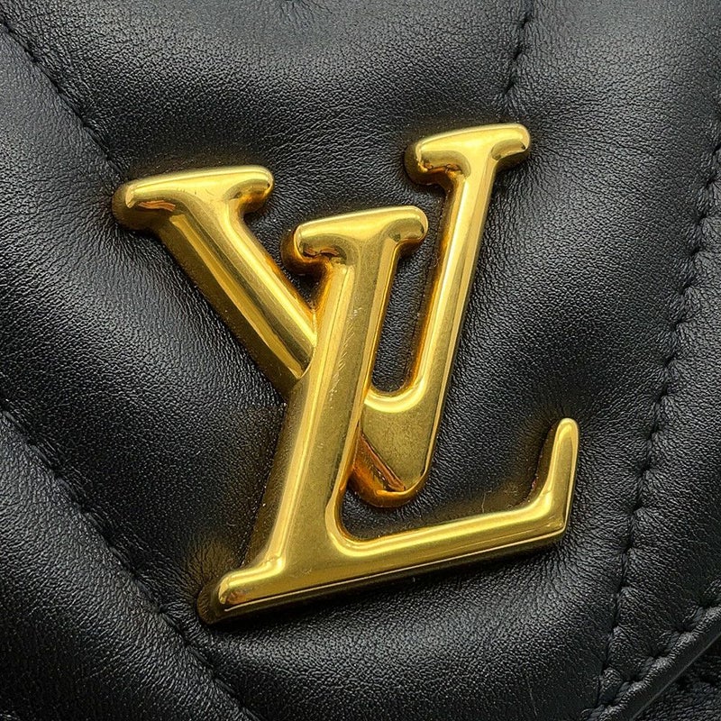 ルイヴィトン ハンドバッグ カーフレザー ホールドミー M21720 LOUIS VUITTON 2wayショルダーバッグ ブラック 黒