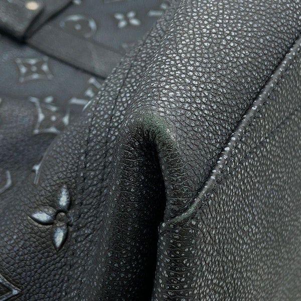 ルイヴィトン トートバッグ モノグラム・パターン/カウハイドレザー トロリー・トート M21371 ヴィトン ブラック 黒