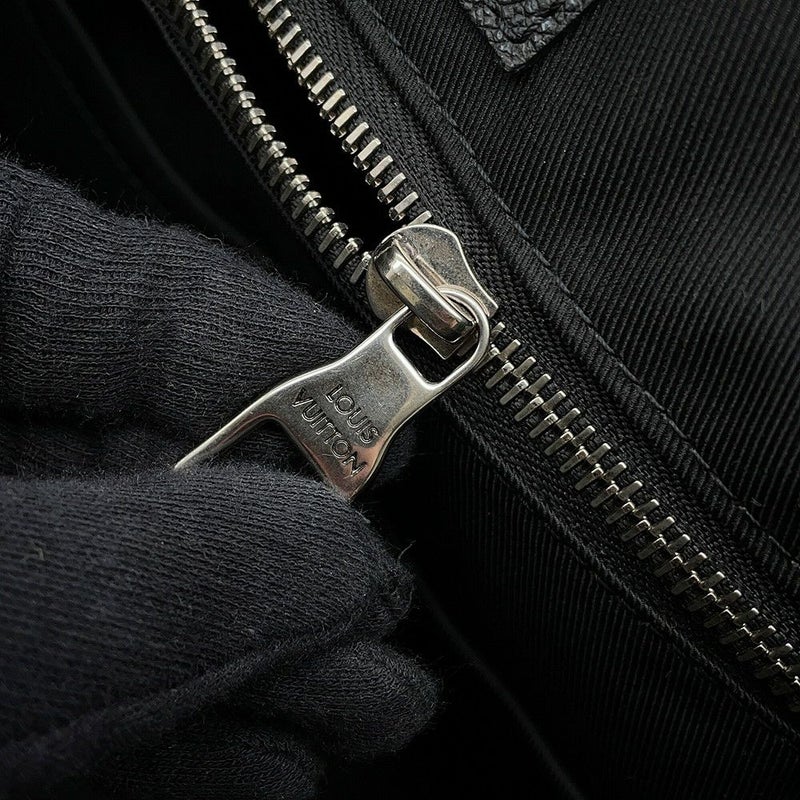 ルイヴィトン トートバッグ モノグラム・パターン/カウハイドレザー トロリー・トート M21371 ヴィトン ブラック 黒