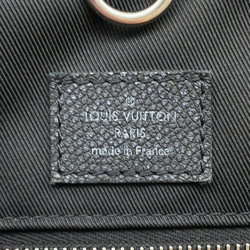 ルイヴィトン トートバッグ モノグラム・パターン/カウハイドレザー トロリー・トート M21371 ヴィトン ブラック 黒