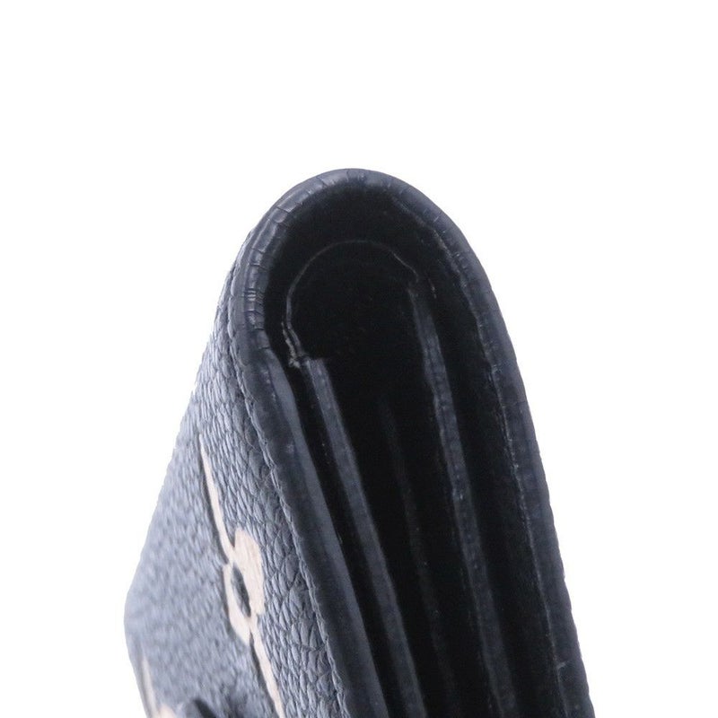 ルイヴィトン 財布 バイカラーモノグラム・アンプラント ポルトフォイユ・ヴィクトリーヌ M80968 LOUIS VUITTON 黒 ベージュ