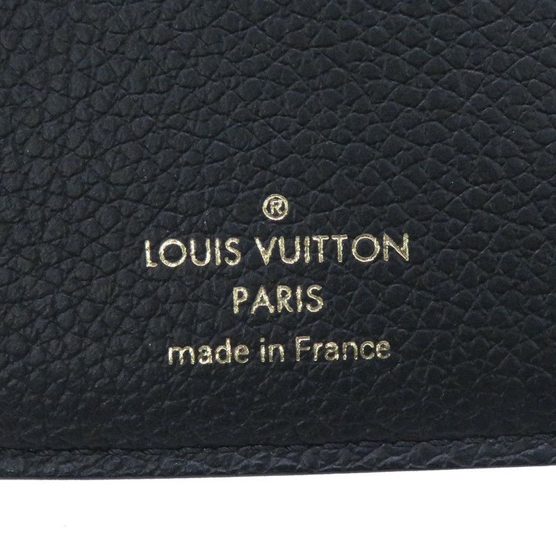 ルイヴィトン 財布 バイカラーモノグラム・アンプラント ポルトフォイユ・ヴィクトリーヌ M80968 LOUIS VUITTON 黒 ベージュ