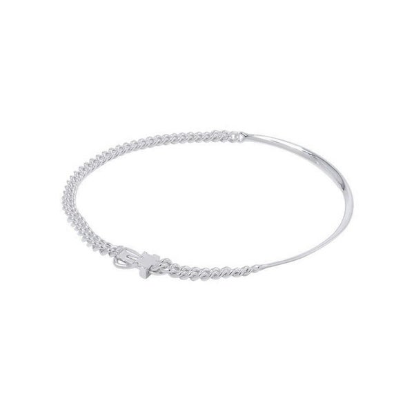 エルメス ネックレス ブックルセリエ アンフレクシブル SV925シルバー サイズPM/44 HERMES ジュエリー