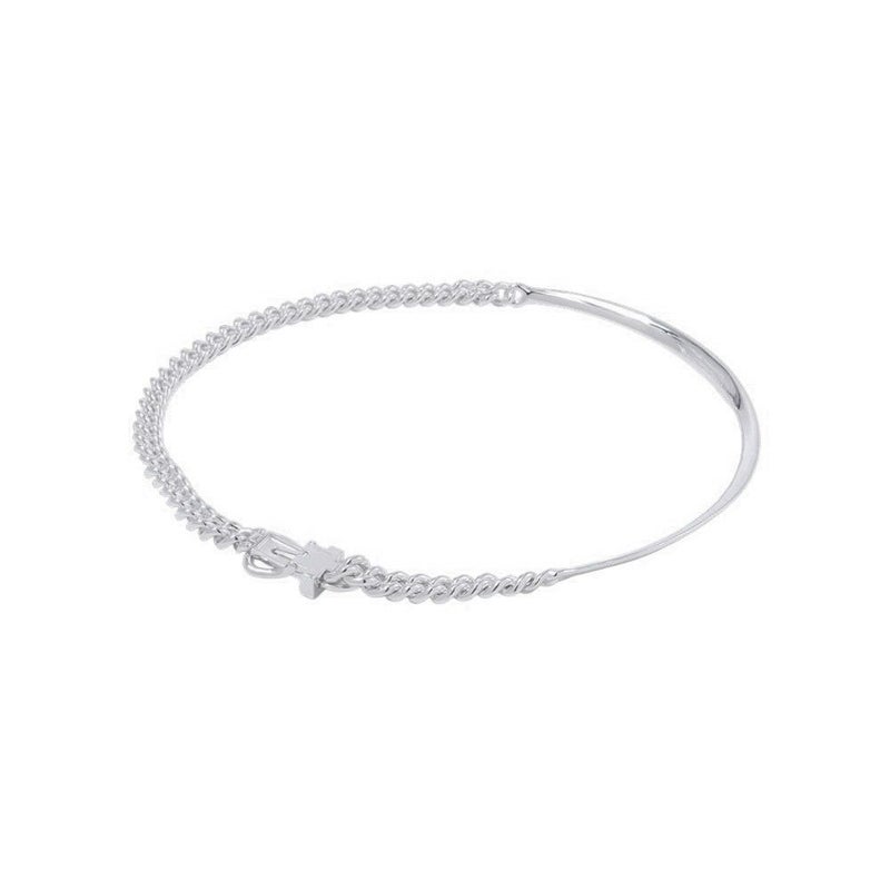 エルメス ネックレス ブックルセリエ アンフレクシブル SV925シルバー サイズPM/44 HERMES ジュエリー