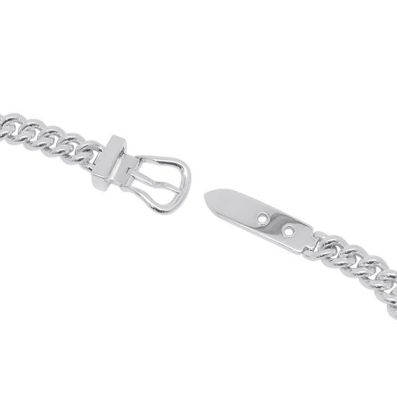 エルメス ネックレス ブックルセリエ アンフレクシブル SV925シルバー サイズPM/44 HERMES ジュエリー