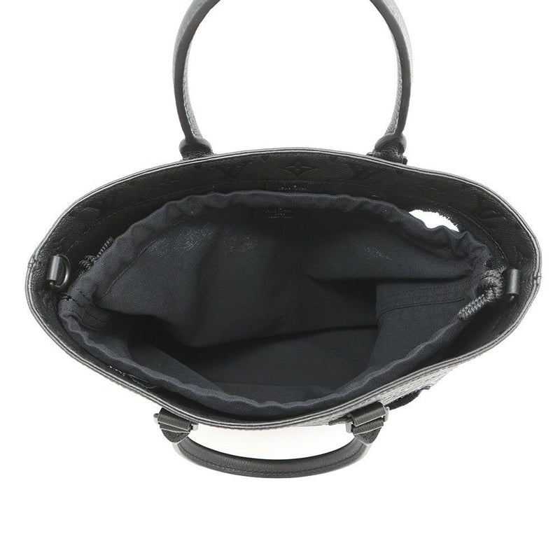 ルイヴィトン トートバッグ モノグラム・アンプラント ウィズ ホールズ PM M45887 コムデギャルソン 川久保玲 コラボ 黒 ブラック