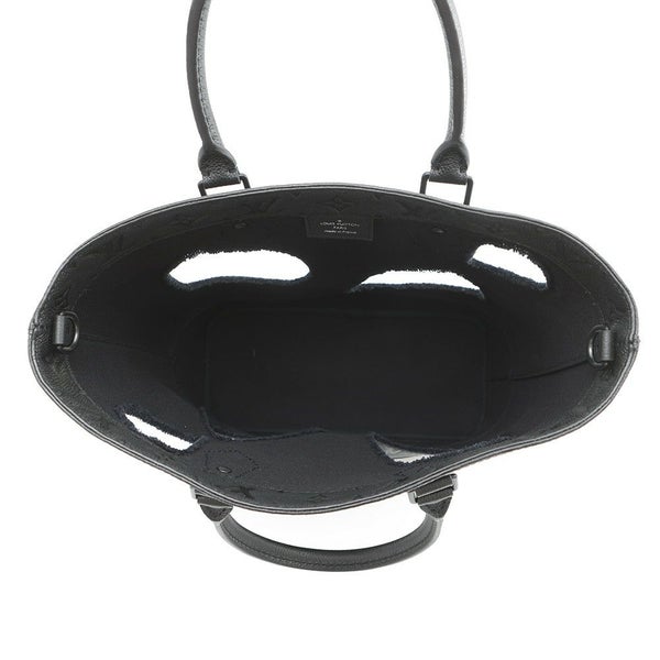 ルイヴィトン トートバッグ モノグラム・アンプラント ウィズ ホールズ PM M45887 コムデギャルソン 川久保玲 コラボ 黒 ブラック