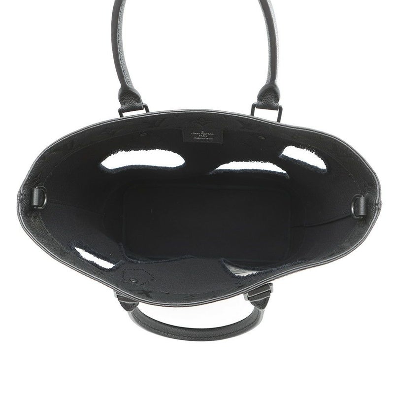 ルイヴィトン トートバッグ モノグラム・アンプラント ウィズ ホールズ PM M45887 コムデギャルソン 川久保玲 コラボ 黒 ブラック