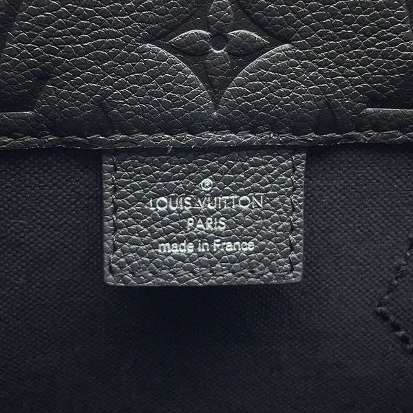 ルイヴィトン トートバッグ モノグラム・アンプラント ウィズ ホールズ PM M45887 コムデギャルソン 川久保玲 コラボ 黒 ブラック