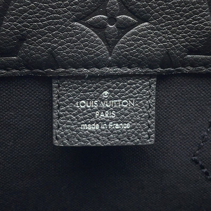 ルイヴィトン トートバッグ モノグラム・アンプラント ウィズ ホールズ PM M45887 コムデギャルソン 川久保玲 コラボ 黒 ブラック