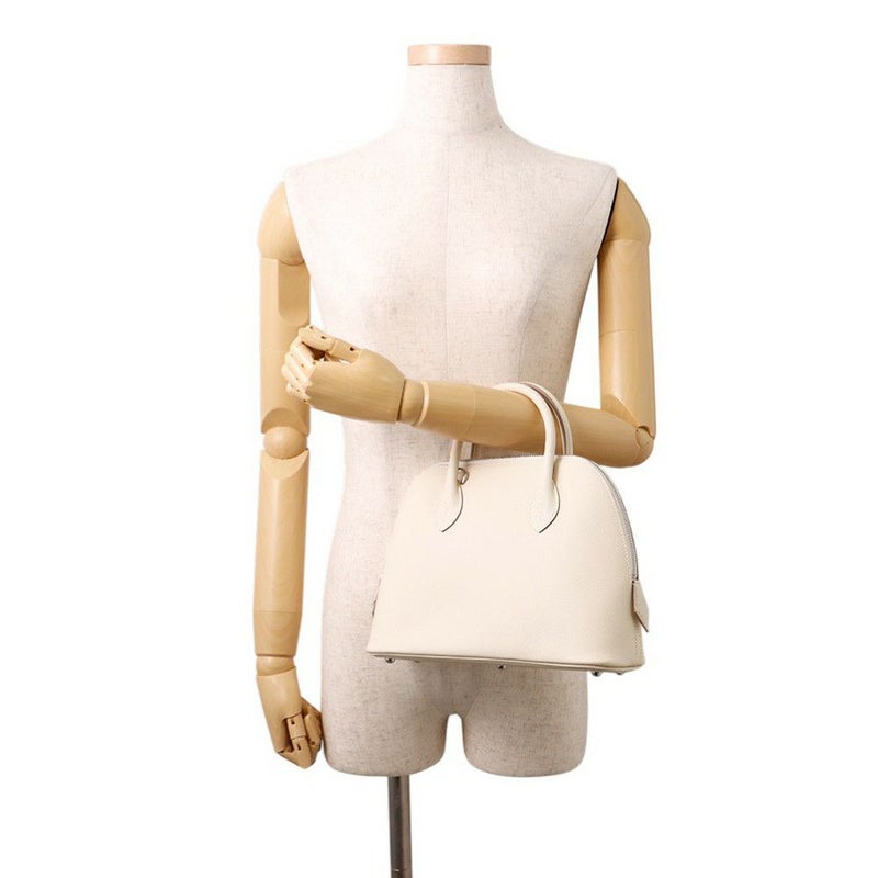 エルメス ボリード1923 25 クレ/シルバー金具 エプソン K刻印 ２wayショルダー