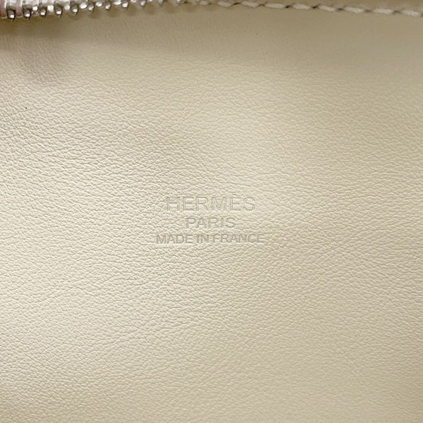 エルメス ボリード1923 25 クレ/シルバー金具 エプソン K刻印 ２wayショルダー