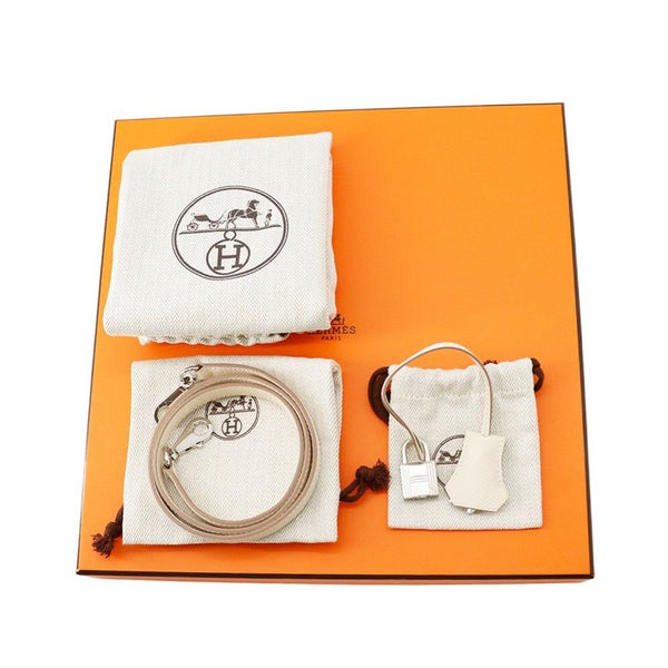 エルメス ボリード1923 25 クレ/シルバー金具 エプソン K刻印 ２wayショルダー