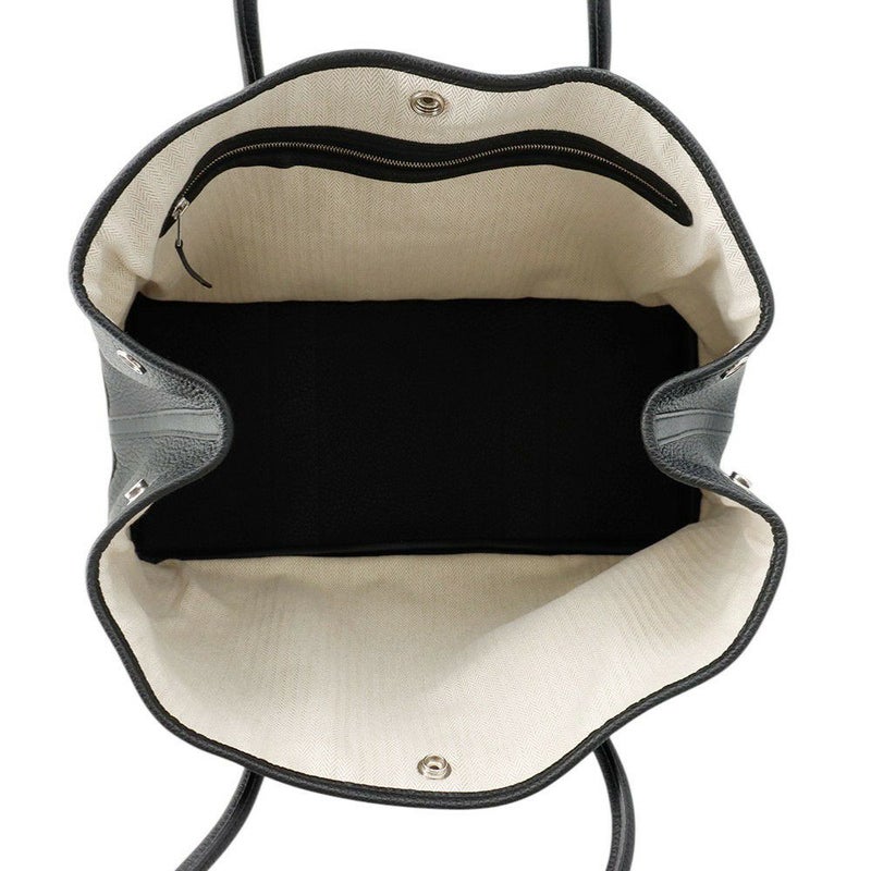 エルメス トートバッグ ガーデンパーティPM ブラック/シルバー金具 ネゴンダ Y刻印 黒