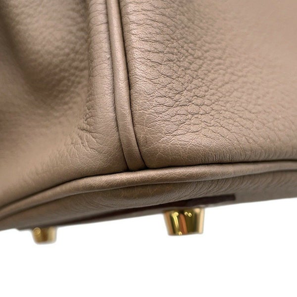 エルメス バーキン30 エトゥープ/ゴールド金具 トゴ K刻印 HERMES Birkin ハンドバッグ