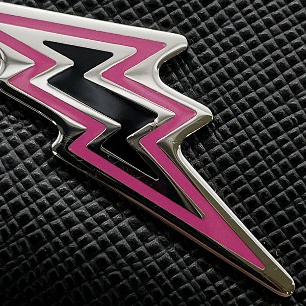 プラダ 長財布 ラウンドファスナー メタル ハート ローズ サフィアーノ レザー 1ML506 PRADA 財布 黒