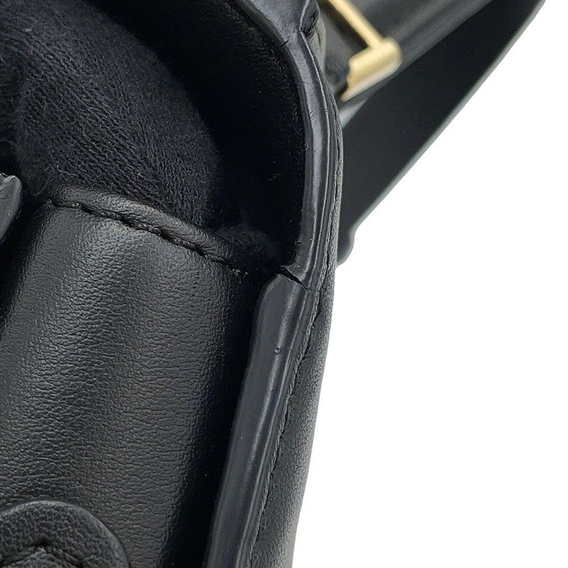 デルヴォー ハンドバッグ タンペート ミニ レザー Delvaux 2way デルボー 黒