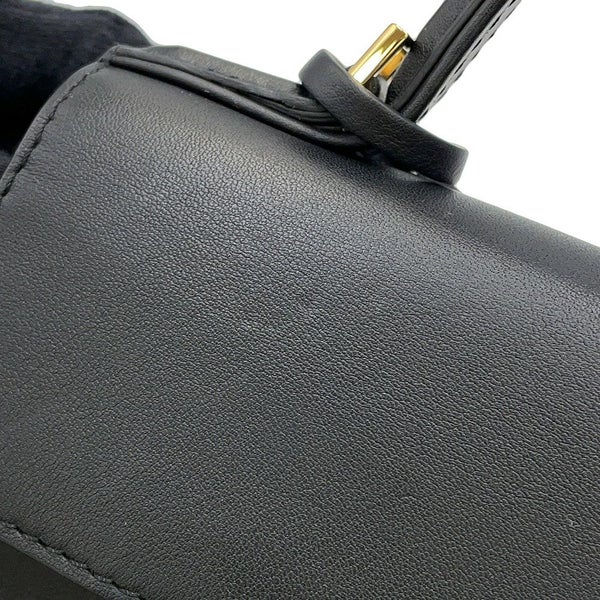 デルヴォー ハンドバッグ タンペート ミニ レザー Delvaux 2way デルボー 黒