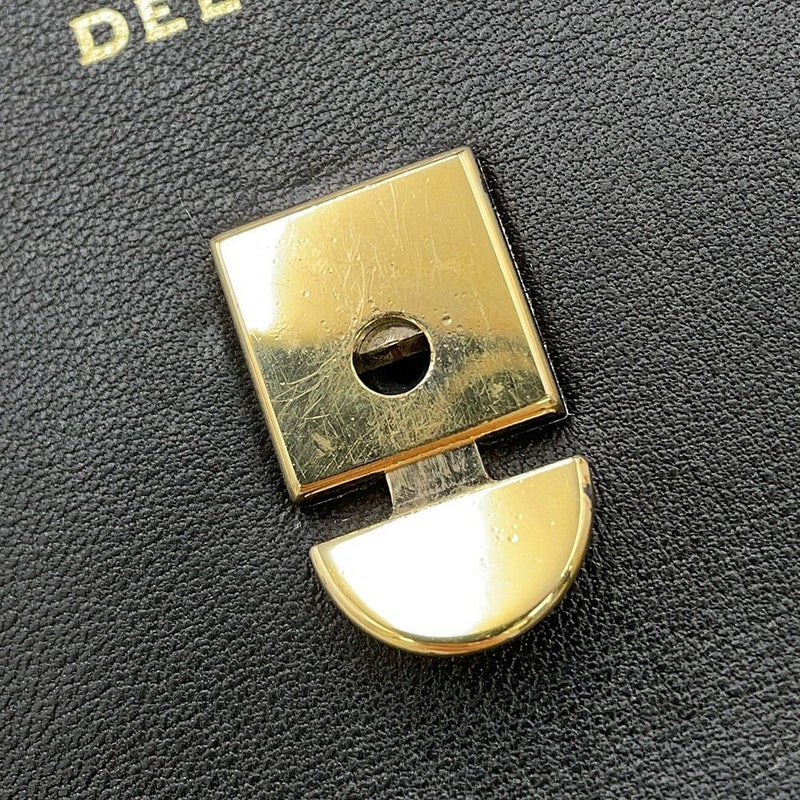 デルヴォー ハンドバッグ タンペート ミニ レザー Delvaux 2way デルボー 黒