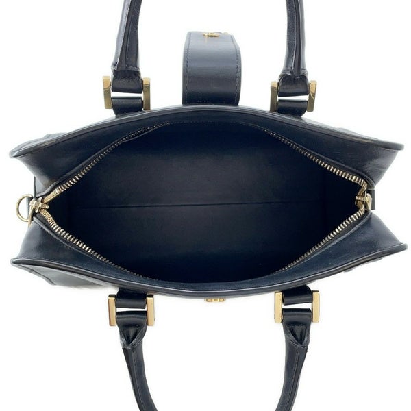 サンローランパリ ハンドバッグ ベイビーカバス 568853 SAINT LAURENT PARIS 2way 黒