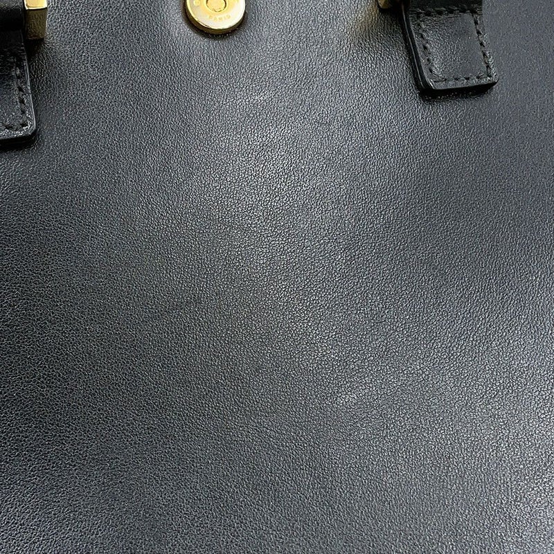 サンローランパリ ハンドバッグ ベイビーカバス 568853 SAINT LAURENT PARIS 2way 黒