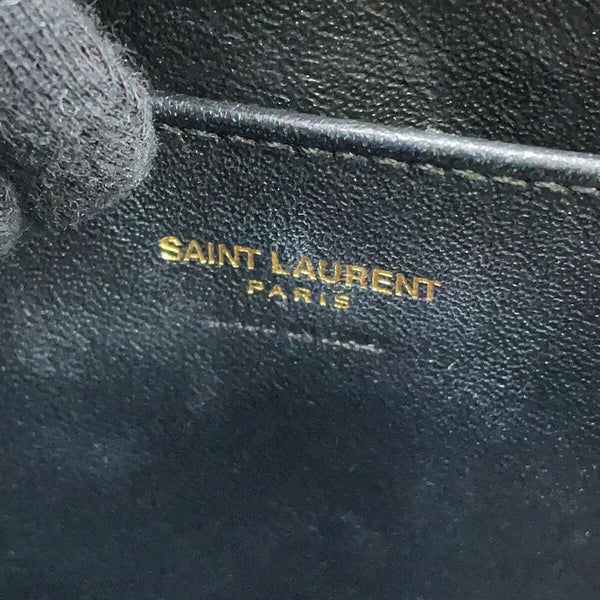 サンローランパリ ハンドバッグ ベイビーカバス 568853 SAINT LAURENT PARIS 2way 黒