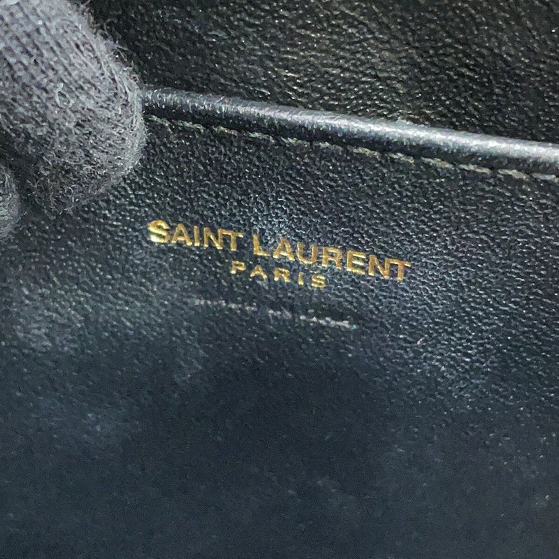 サンローランパリ ハンドバッグ ベイビーカバス 568853 SAINT LAURENT PARIS 2way 黒
