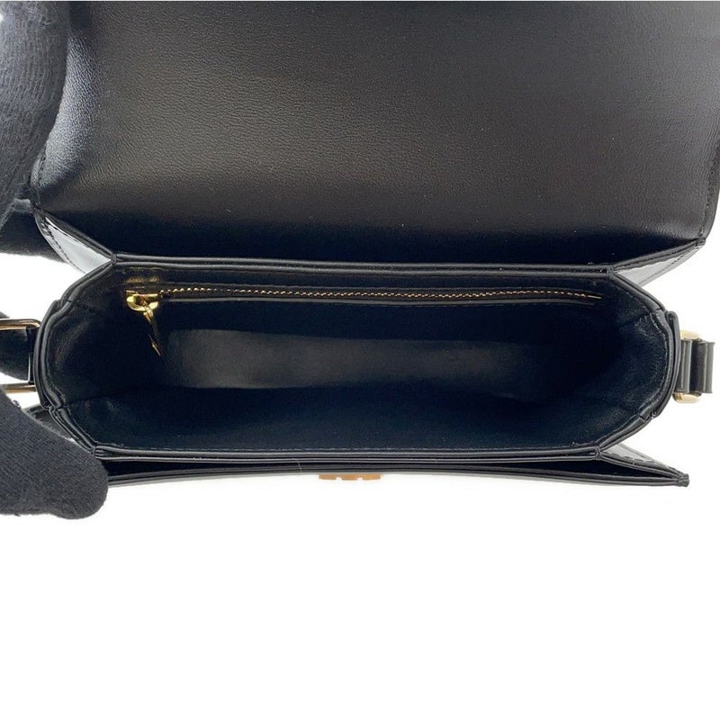 セリーヌ ショルダーバッグ トリオンフ ティーン ブザス レザー 110413BF4 CELINE 黒