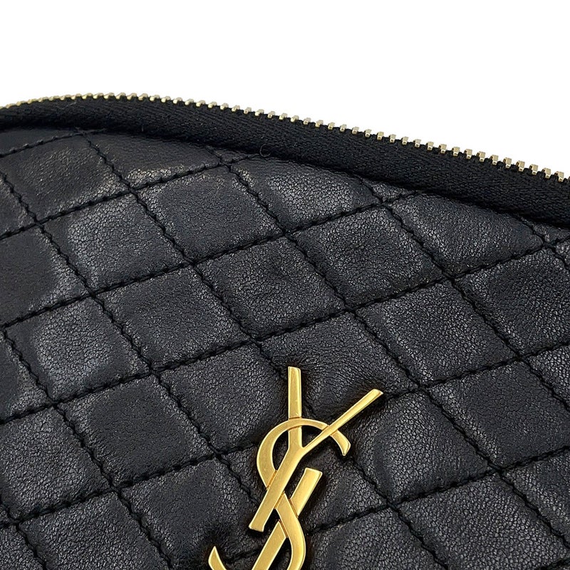 サンローランパリ ショルダーバッグ ギャビー レザー 733667 SAINT LAURENT PARIS 黒