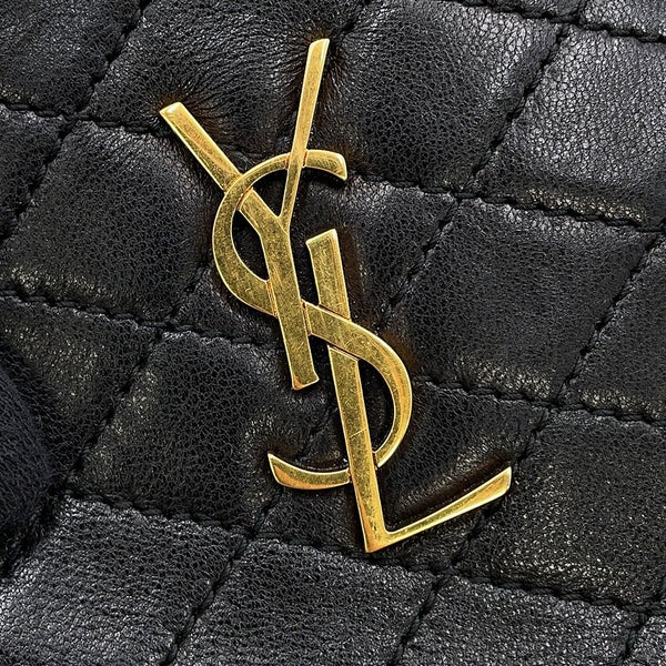 サンローランパリ ショルダーバッグ ギャビー レザー 733667 SAINT LAURENT PARIS 黒