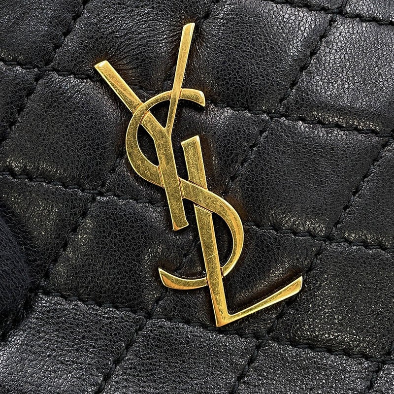 サンローランパリ ショルダーバッグ ギャビー レザー 733667 SAINT LAURENT PARIS 黒