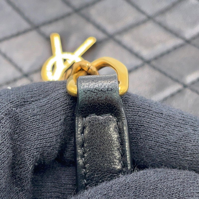 サンローランパリ ショルダーバッグ ギャビー レザー 733667 SAINT LAURENT PARIS 黒