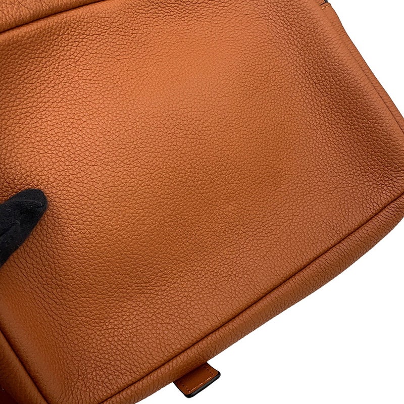 ロエベ ショルダーバッグ ミリタリー メッセンジャーXS レザー 317.12AA72 LOEWE ブラウン