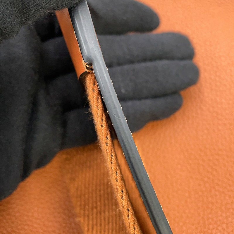 ロエベ ショルダーバッグ ミリタリー メッセンジャーXS レザー 317.12AA72 LOEWE ブラウン