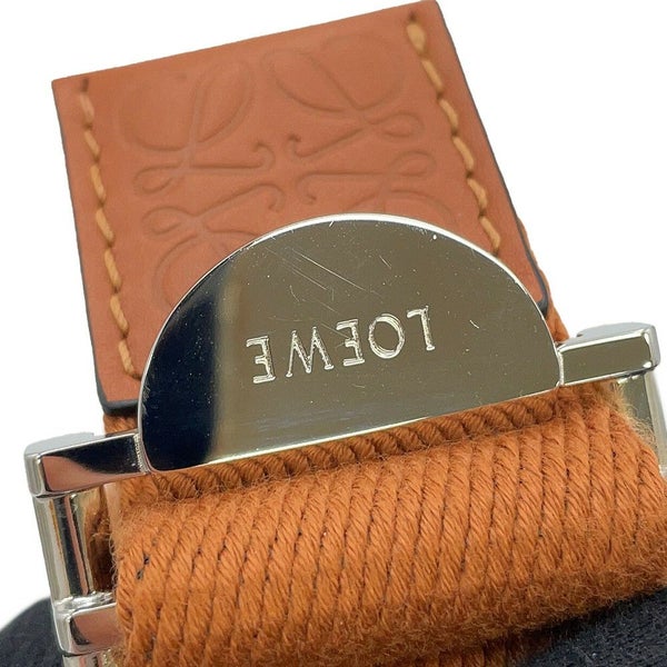 ロエベ ショルダーバッグ ミリタリー メッセンジャーXS レザー 317.12AA72 LOEWE ブラウン