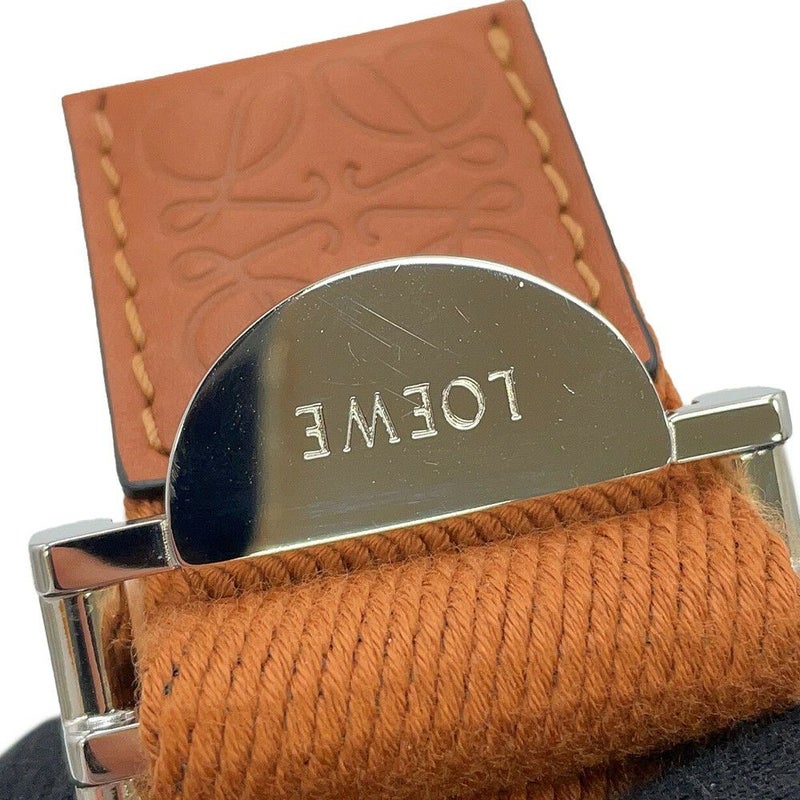 ロエベ ショルダーバッグ ミリタリー メッセンジャーXS レザー 317.12AA72 LOEWE ブラウン