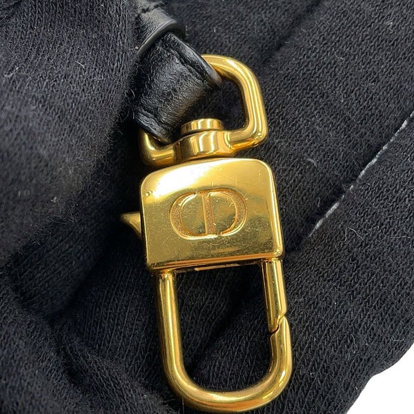 クリスチャン・ディオール リュック カナージュ ミニ バックパック ラムスキン M9222UNGF Christian Dior バッグ 黒