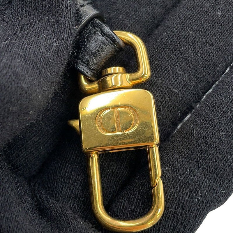 クリスチャン・ディオール リュック カナージュ ミニ バックパック ラムスキン M9222UNGF Christian Dior バッグ 黒