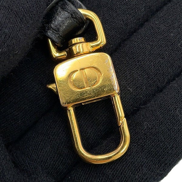 クリスチャン・ディオール リュック カナージュ ミニ バックパック ラムスキン M9222UNGF Christian Dior バッグ 黒