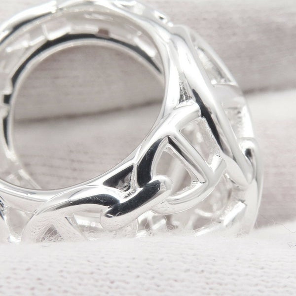 エルメス リング シェーヌダンクル アンシェネTGM Enchainee SV925シルバー リングサイズ55 H114619B 00049 HERMES 指輪